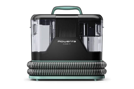 Aspirateur à main Rowenta Clean It, Shampouineuse textile, Détacheur nettoyeur efficace contre les taches IN5021F0