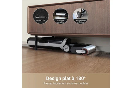 Aspirateur balai Dreame Aspirateur eau et poussière H14 pro Noir