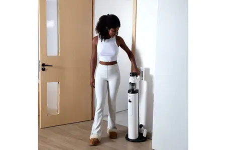 Aspirateur balai Eziclean Aspirateur balai sans fil EZIclean Cyclomax R22 Station avec base de vidage