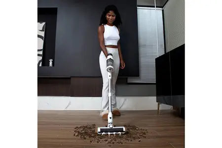 Aspirateur balai Eziclean Aspirateur balai sans fil EZIclean Cyclomax R22 Station avec base de vidage