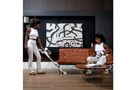 Aspirateur balai Eziclean Aspirateur balai sans fil EZIclean Cyclomax R22 Station avec base de vidage