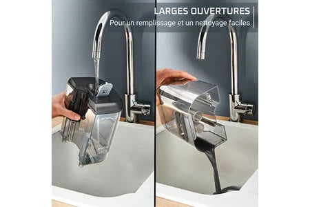 Aspirateur à main Rowenta Clean It, Shampouineuse textile, Détacheur nettoyeur efficace contre les taches IN5021F0