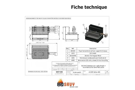 Barbecue GENERIQUE Barbecue Acier