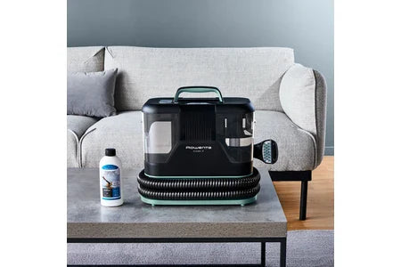 Aspirateur à main Rowenta Clean It, Shampouineuse textile, Détacheur nettoyeur efficace contre les taches IN5021F0
