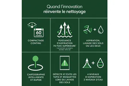 Aspirateur robot Irobot ROOMBA 205 DustCompactor Noir