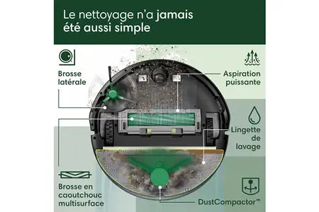 Aspirateur robot Irobot ROOMBA 205 DustCompactor Noir