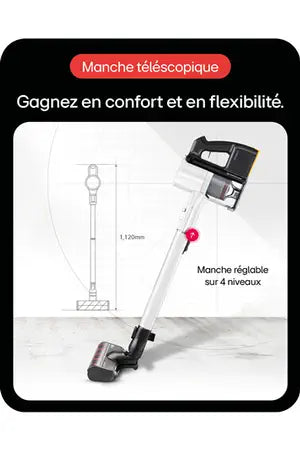 Aspirateur balai Lg A9K-ULTRA2C Kompressor