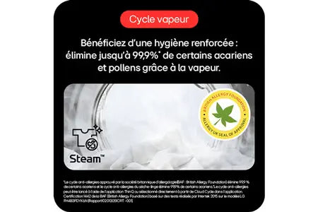 Lave-linge hublot LG LAVE-LINGE 11 KG AVEC MOLETTE ECRAN LCD