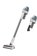 Aspirateur balai Miele DUOFLEX HX1 - Aspirateur sans fil coloris Blanc avec bloc moteur bleu nordique