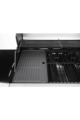 Barbecue Habitat et Jardin Barbecue Gaz Bingo 4 - 4 brûleurs dont 1 latéral - 14kW + Housse protection - Argenté