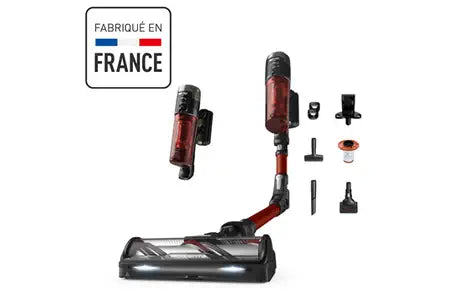 Aspirateur balai Rowenta X-FORCE FLEX 13.60 MODELE ANIMAL PUISSANT 150 AW ET LÉGER RH9A73WO