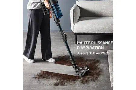 Aspirateur balai Rowenta ROWENTA X-FORCE FLEX 13.60 ANIMAL, ASPIRATEUR BALAI LAVEUR SANS FIL, 150AW & 60MN AUTONOMIE RH9AD1WO