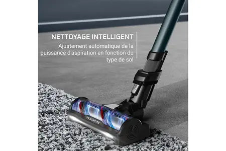 Aspirateur balai Rowenta ROWENTA X-FORCE FLEX 13.60 ANIMAL, ASPIRATEUR BALAI LAVEUR SANS FIL, 150AW & 60MN AUTONOMIE RH9AD1WO