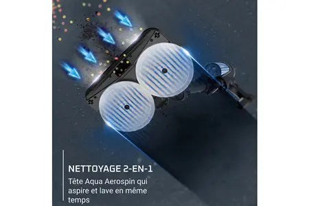 Aspirateur balai Rowenta ROWENTA X-FORCE FLEX 13.60 ANIMAL, ASPIRATEUR BALAI LAVEUR SANS FIL, 150AW & 60MN AUTONOMIE RH9AD1WO