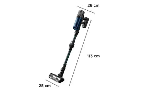 Aspirateur balai Rowenta ROWENTA X-FORCE FLEX 13.60 ANIMAL, ASPIRATEUR BALAI LAVEUR SANS FIL, 150AW & 60MN AUTONOMIE RH9AD1WO