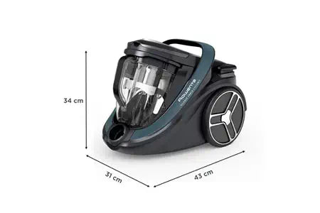 Aspirateur sans sac Rowenta Aspirateur sans sac, SILENCE FORCE CYCLONIC EFFITECH Modele Total Clean