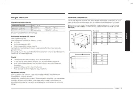 Micro-ondes mono-fonction Samsung NQ5B4513GBB