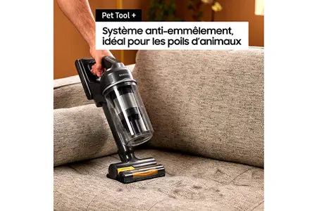 Aspirateur balai Samsung Aspirateur sans-fil Bespoke Jet Plus complete extra - 2 batteries - VS20B95B43N