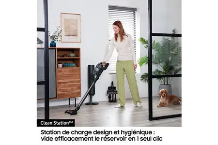 Aspirateur balai Samsung Aspirateur sans-fil Bespoke Jet Plus complete extra - 2 batteries - VS20B95B43N