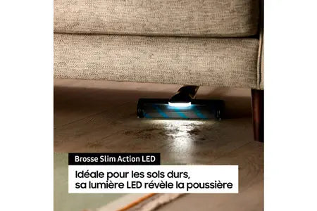 Aspirateur balai Samsung sans-fil Jet 95 Complete Bleu VS20C95E4TB