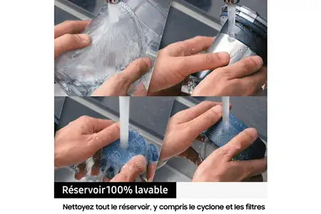 Aspirateur balai Samsung sans-fil Jet 95 Complete Bleu VS20C95E4TB