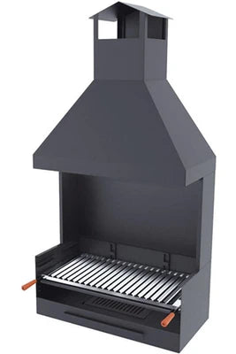 Barbecue FM Calefaccion Barbecue bois et charbon FM BV-82 60cm à poser ou à encastrer